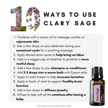 Charger l'image dans la galerie, Huile essentielle de sauge sclarée dōTERRA - 15 ml