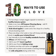 Charger l'image dans la galerie, Huile essentielle de clou de girofle dōTERRA - 15 ml