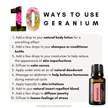 Charger l'image dans la galerie, Huile essentielle de géranium dōTERRA - 15 ml