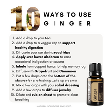 Load image into Gallery viewer, dōTERRA Ginger Essential Oil - 15ml