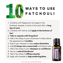 Charger l'image dans la galerie, Huile essentielle de patchouli dōTERRA - 15 ml
