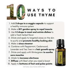 Charger l'image dans la galerie, Huile essentielle de thym dōTERRA - 15 ml