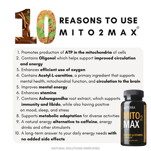 Complexe d'énergie et d'endurance Mito2Max®